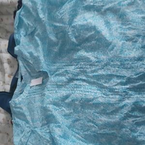 Blue and white shirt